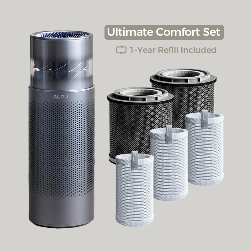 AUPU Airwhale 2 in 1 Air Purifier with Humidifier