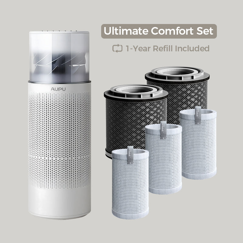 AUPU Airwhale 2 in 1 Air Purifier with Humidifier